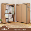 Assembled Simple Cloth Wardrobe Home Bedroom Dormitory Storage Cabinet Large capacity clothing storage