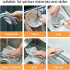 Silver wire cleaning kitchen cloth (pack of 3)