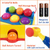 Hammer Table Ball Pound Toy for Kids, Educational Activity Toy Game with 6 Different Colored Balls