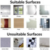Multifunction Double Sided Adhesive Wall Mounted Hook