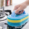 Handle Cleaning Sponge Brush