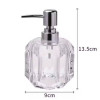 Acrylic Bathroom Set, Crystal Glass Soap Dispenser, Crystal Bathroom Decoration Accessories Set Of 4, Acrylic Bathroom Accessory Set