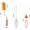 Baby Bottle Drying Stand Include Brushes