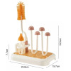 Baby Bottle Drying Stand Include Brushes