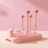 Baby Bottle Drying Stand Include Brushes