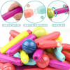 64 PCS Magnetic Building Blocks Set Early Learning Magnetic Sticks Balls Assembling Game