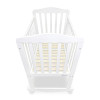 Tinnies Wooden Crib/Cot White