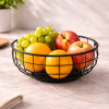 Modern Black Wire Fruit Basket