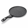 Black Textured Nonstick Fry Pan | Durable Cooking Pan | Multiple Sizes