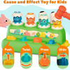 Cute Dinosaur Alphabet Pop Up Buttons With Hammer for Toddlers
