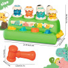 Cute Dinosaur Alphabet Pop Up Buttons With Hammer for Toddlers