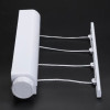 New Wall Mounted 4 Line Retractable Laundry Hanger