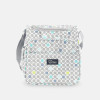 Baby Diaper Bag Printed Square Grey - T5007-C