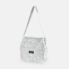 Baby Diaper Bag Printed Square Grey - T5007-C