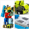 DIY Creative Education Blocks Assembling Action Figure Transformation Number Deformation Robot