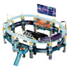 Double Layer Cars + Train Track Battery Operated
