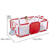 Extra Large Playpen | Play Yard for Babies | Football | Basketball | Red