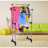 Double Pole Clothes Stand