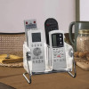 Acrylic 6 Grid Remote And Multipurpose Stand