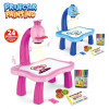 Children LED Projector Art Drawing Desk