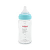 Farlin Wide-Neck Glass Feeding Bottle 240ml – Blue - AB-32008