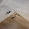 Rabbit Fur Mat Medium Size 24x16 Inches
