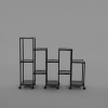 “Plants Organizer Trolley – Multi-Tier Indoor & Outdoor Plant Storage Cart”