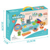 Play Sink for Kids Kitchen Pretend Play Dishwasher Toy Automatic Running Water