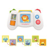 Huanger Toddler Baby Pocket Speech Talking Flash Cards Gaming Console