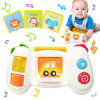 Huanger Toddler Baby Pocket Speech Talking Flash Cards Gaming Console