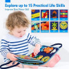 Busy Montessori Fine Motor Skills And Sensory Book 8 Pages