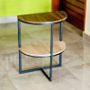 Half-Moon Side Table by Hamzastore.pk