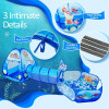 Infantes 3 Pc Ball Pit Kids Tunnel Tent Ocean Blue + Free 50 Balls