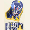 Infantes 4 in 1 Baby High Chair Foldable With Adjustable Legs Feeding Tray - Blue