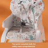 Infantes Baby Detachable Combined Growth Dining Chair - Peach