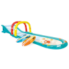 Intex Outdoor Inflatable Play Center Surfing Racing Fun Slide 18'5