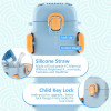 Kids Bus Shape Shaped Drinking Sipper Bottle 500 ML