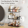 Luxury 3 Tier Kitchen and Washroom Organizer by Metallics Home