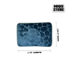 Pebble Stone Water Absorbent Mat (Medium Sky Blue)