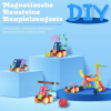 Magnetic Sticks DIY Construction Vehicle Toy 40 Pcs