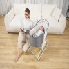 Mastela 4in1 Baby Automatic Electric Swing + Bassinet - Bear Print - 3088
