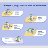 Multifunctional Activity Walker 5 In 1 Grey