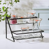 Multipurpose Makeup, Bathroom and Kitchen Organizer by Metallics Home