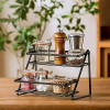 Multipurpose Makeup, Bathroom and Kitchen Organizer by Metallics Home