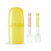 Pigeon Self-Wean Spoon & Fork Set-D79684