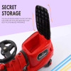 Ride-On Train Auto Walker Fun for Little Ones Red
