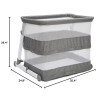 SIMMON KIDS ROOM 2 GROW BABY CONVERTIBLE BASSINET COT - XB21002