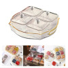 Acrylic Dry Fruit Tray And Serving Platter