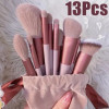 13-Piece Soft Makeup Brush Set