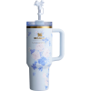 Stanley x LoveShackFancy Quencher | 40 OZ | Everblooming Rosettes | Printed Box